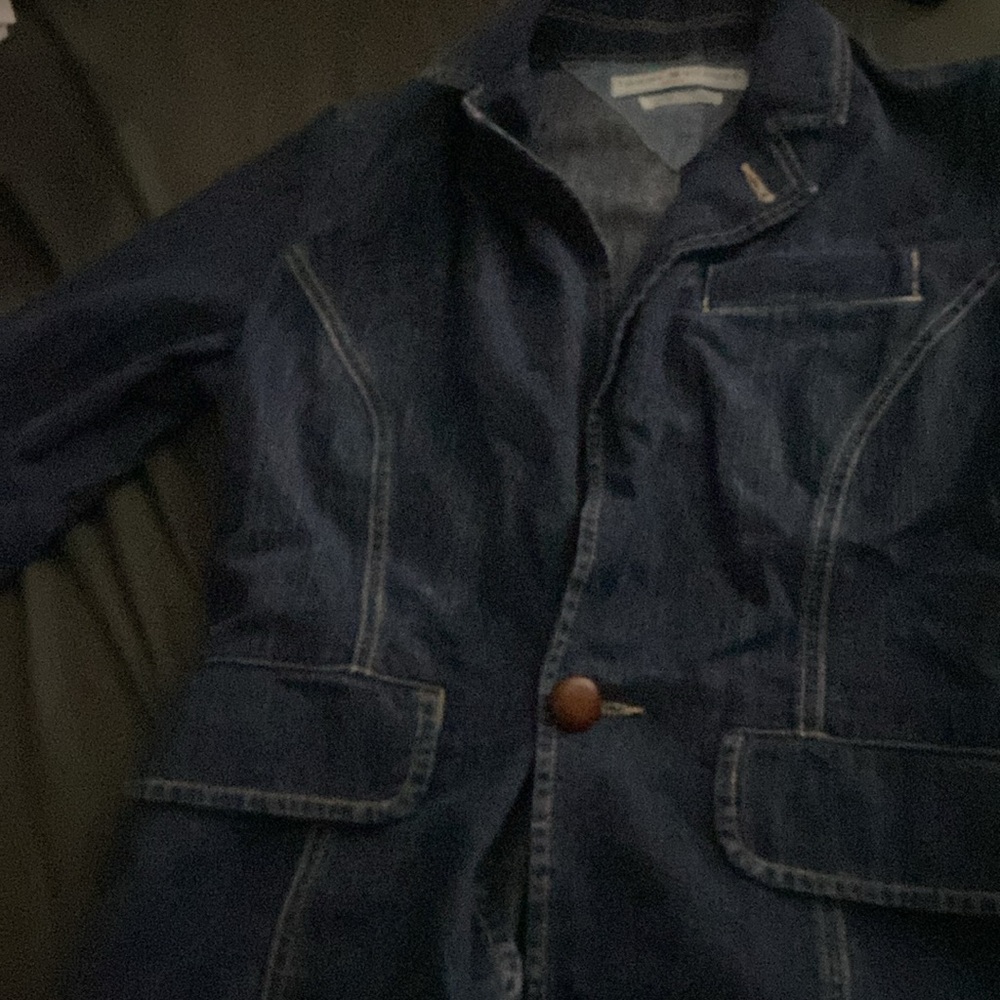 Tommy Hilfiger denim blue blazer